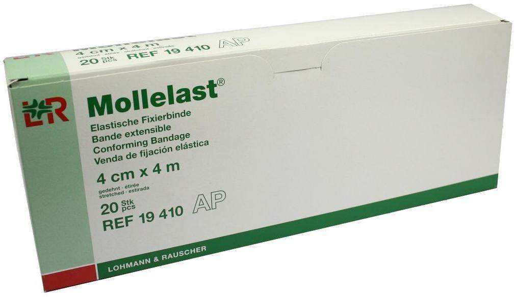 MOLLELAST Binden 4 cmx4 m weiß