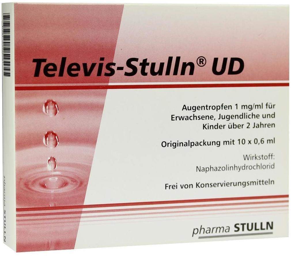 Televis Stulln Ud 10 X 0,6 ml Augentropfen - Bei Augenreizungen allergischer Bindehautentzündung